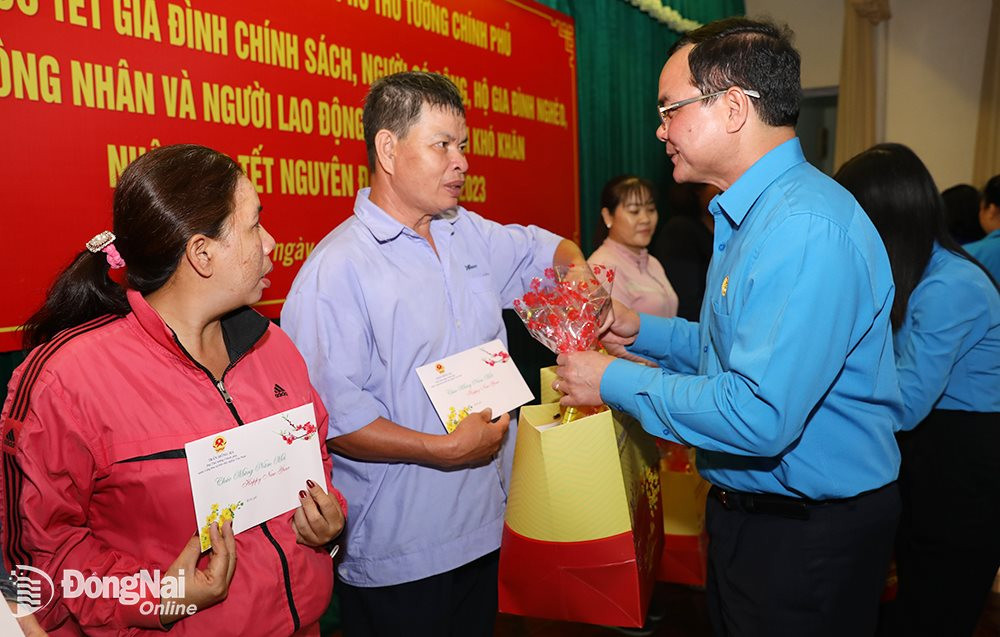 Phó Thủ tướng Trần Hồng Hà thăm và chúc tết gia đình chính sách, hộ nghèo, công nhân tại Đồng Nai