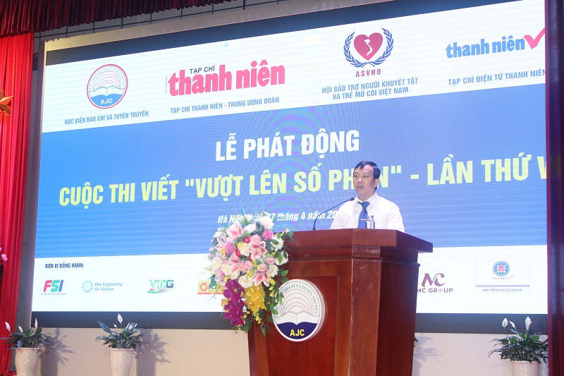 Phát động cuộc thi viết 'Vượt lên số phận' lần thứ VI