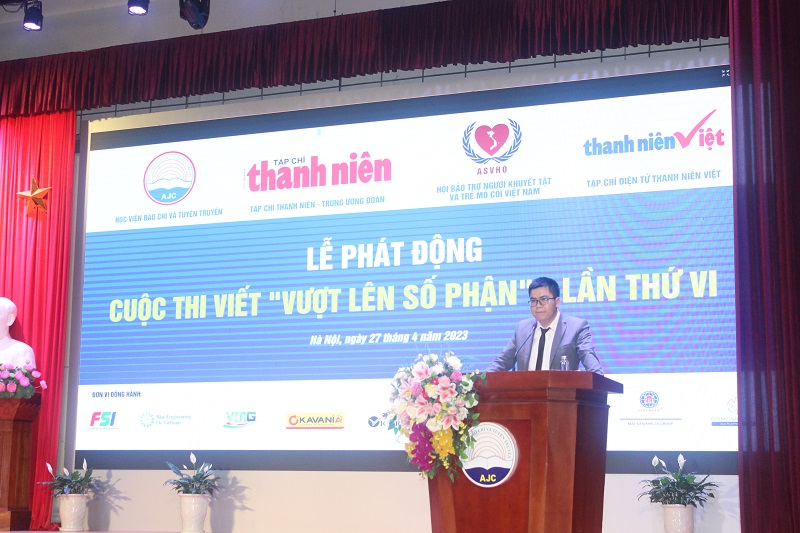 Phát động cuộc thi viết 'Vượt lên số phận' lần thứ VI