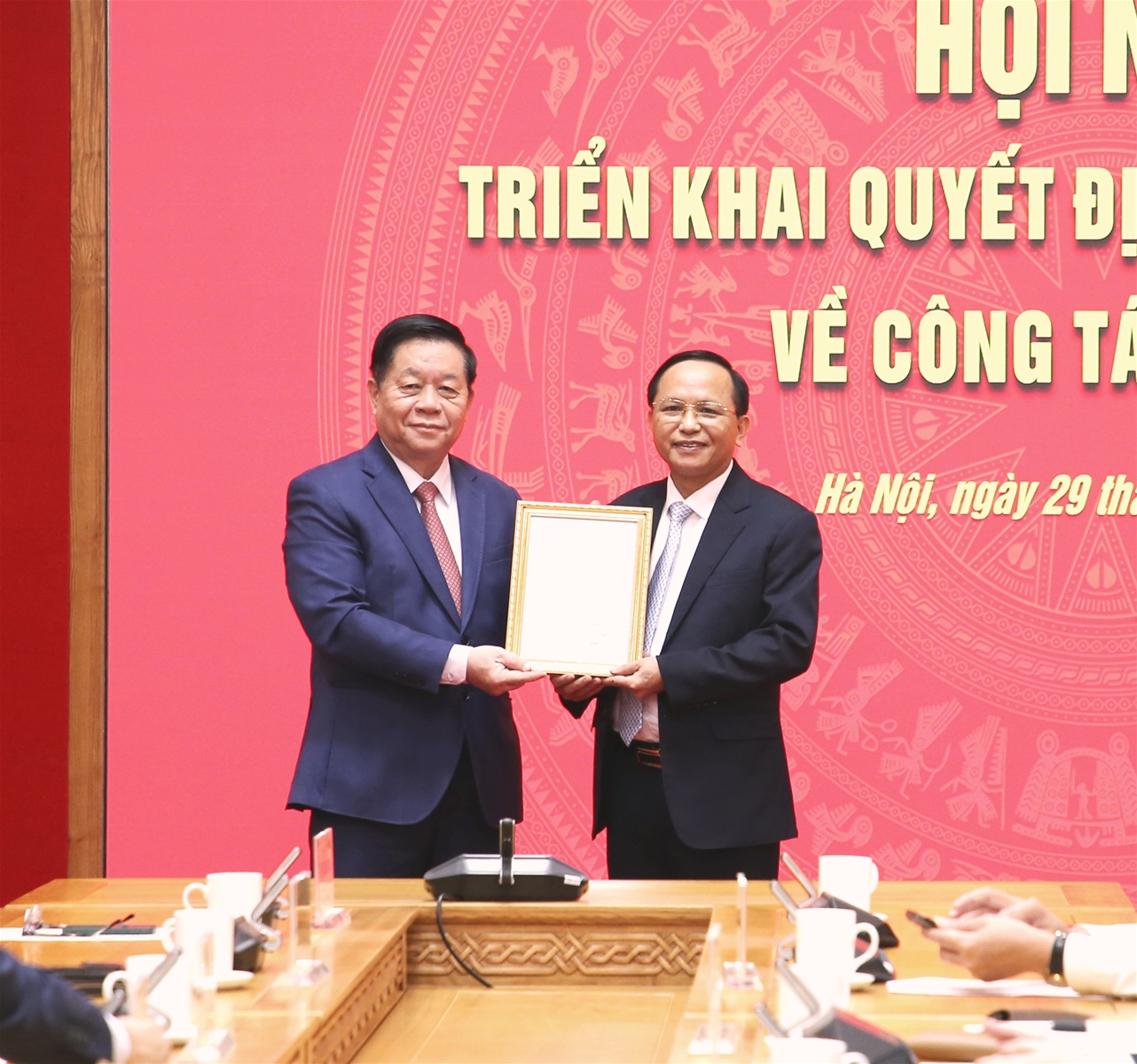 Đại tá Phạm Ngọc Phương giữ chức Trợ lý đồng chí Bí thư Trung ương Đảng, Trưởng ban Tuyên giáo Trung ương