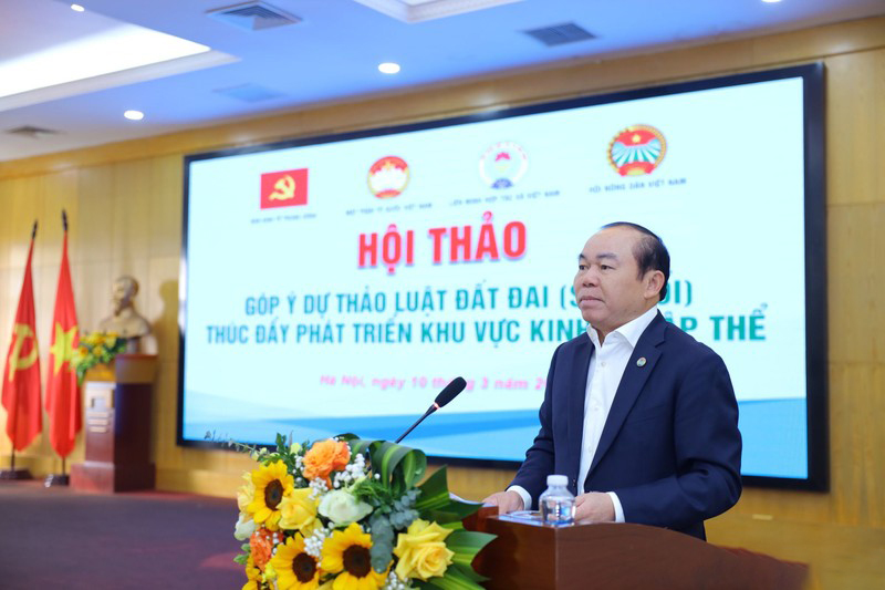 Góp ý Luật đất đai (sửa đổi) để thúc đẩy phát triển khu vực kinh tế tập thể