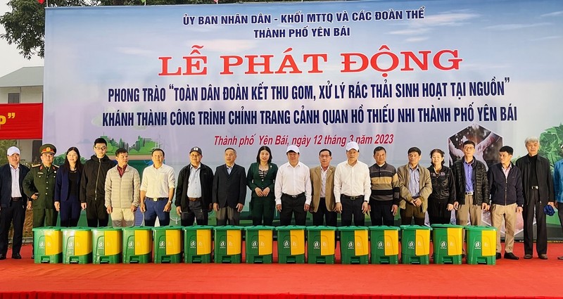 Yên Bái phát động phong trào bảo vệ môi trường xanh, sạch, đẹp