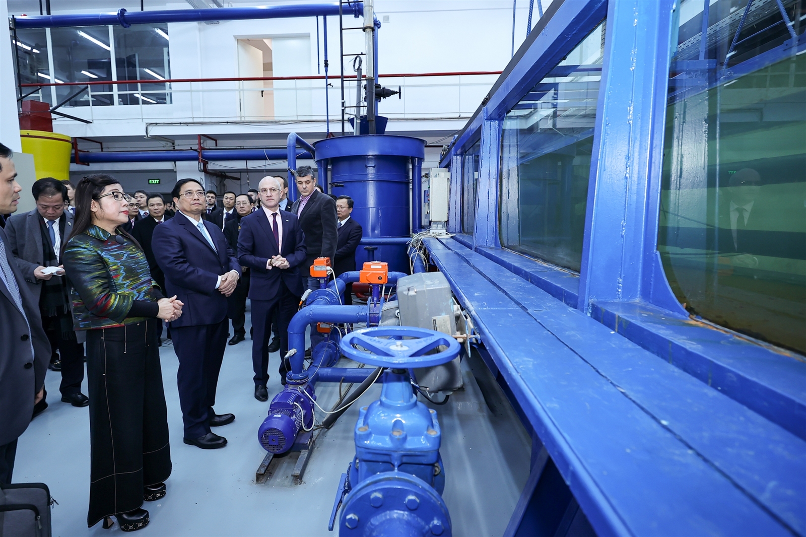 Thủ tướng Phạm Minh Chính thăm, làm việc tại Đại học Kỹ thuật Xây dựng Bucharest