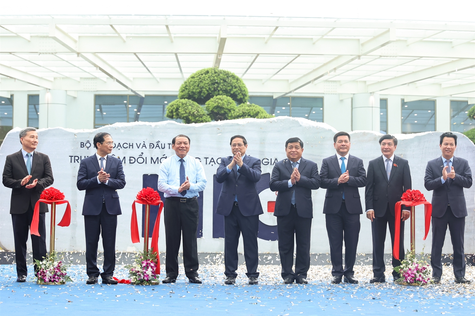 Thủ tướng Phạm Minh Chính dự lễ khánh thành Trung tâm Đổi mới sáng tạo quốc gia