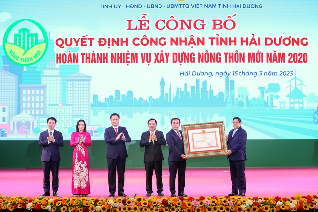 Tỉnh thứ 5 hoàn thành xây dựng nông thôn mới: Đẩy mạnh công nghiệp hóa, hiện đại hóa nông thôn
