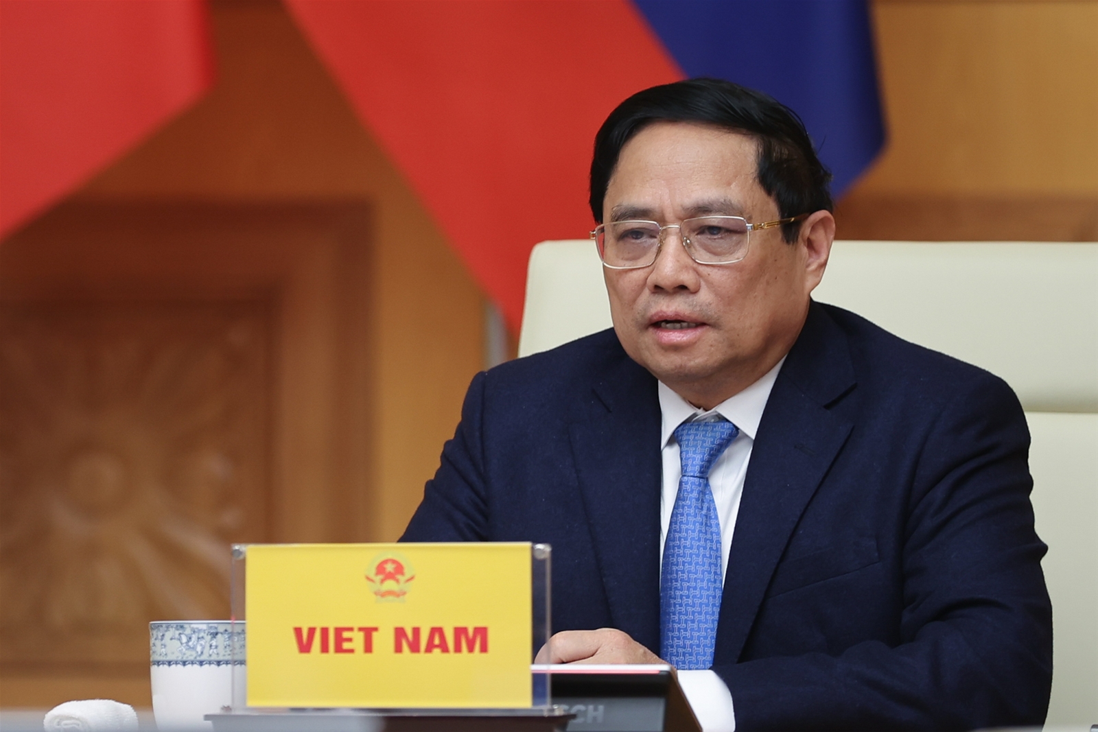 Thủ tướng Phạm Minh Chính đề xuất 3 ưu tiên hợp tác để sáu nước Mekong-Lan Thương vươn lên mạnh mẽ