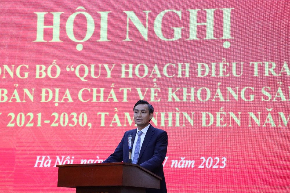 Bộ TN&MT công bố “Quy hoạch điều tra cơ bản địa chất về khoáng sản thời kỳ 2021 - 2030, tầm nhìn đến năm 2050”