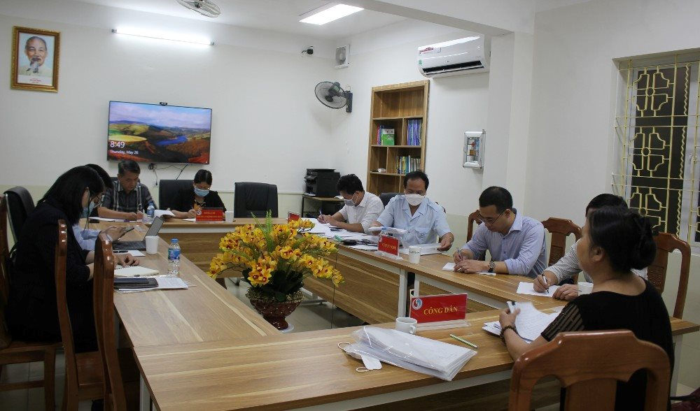 Thứ trưởng Bộ TN&MT Nguyễn Thị Phương Hoa tiếp công dân định kỳ tháng 5/2022