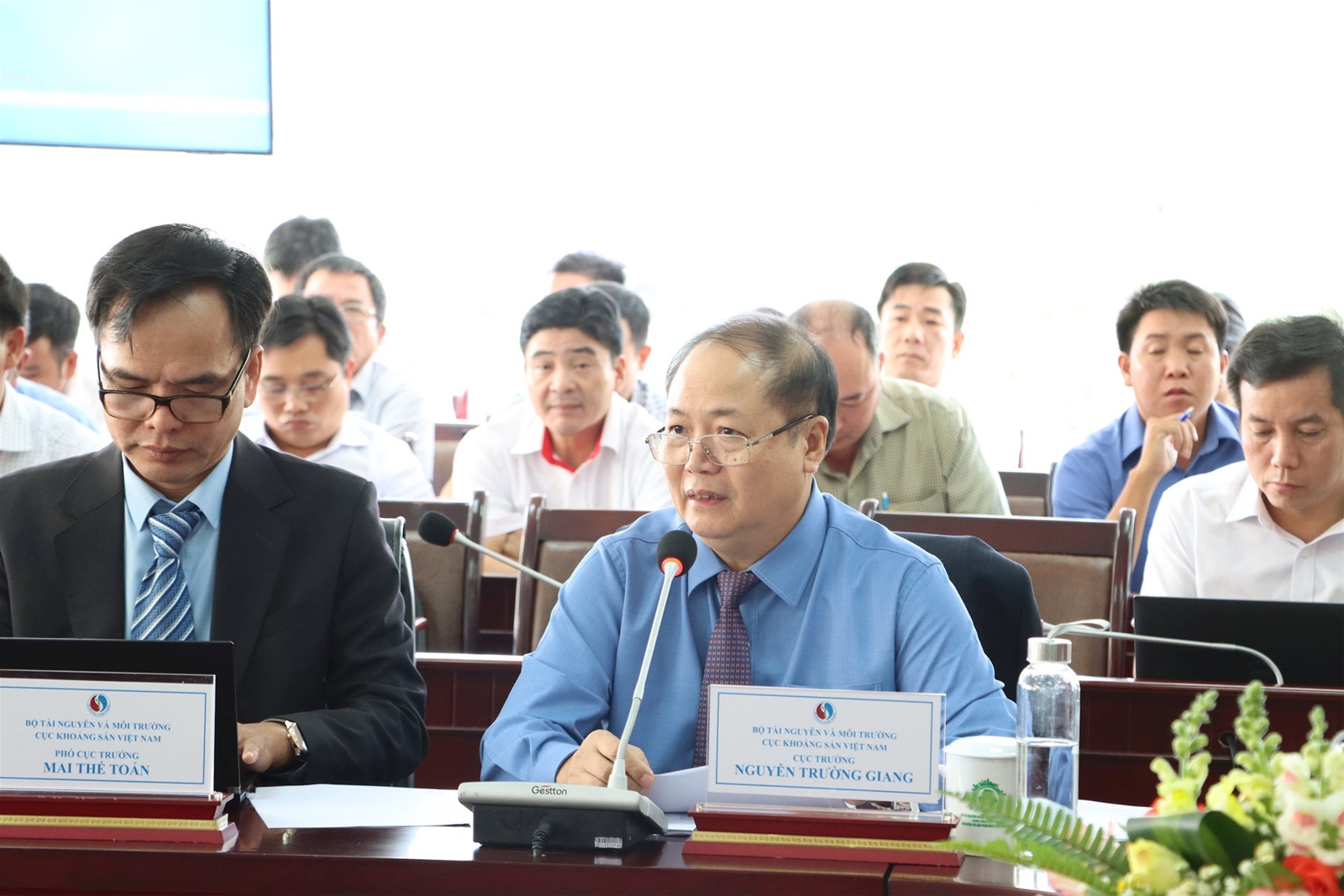 Thứ trưởng Bộ TN&MT Trần Quý Kiên chủ trì Hội thảo lần thứ 2 lấy ý kiến góp ý Dự thảo Luật Địa chất và Khoáng sản