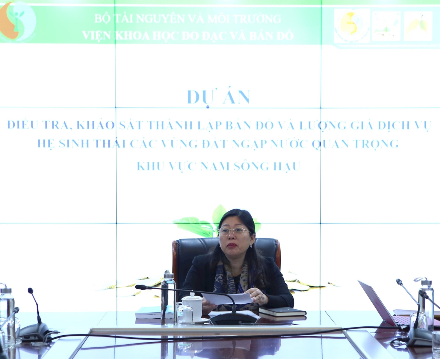 Tính giá trị dịch vụ hệ sinh thái vùng đất ngập nước vùng Nam sông Hậu