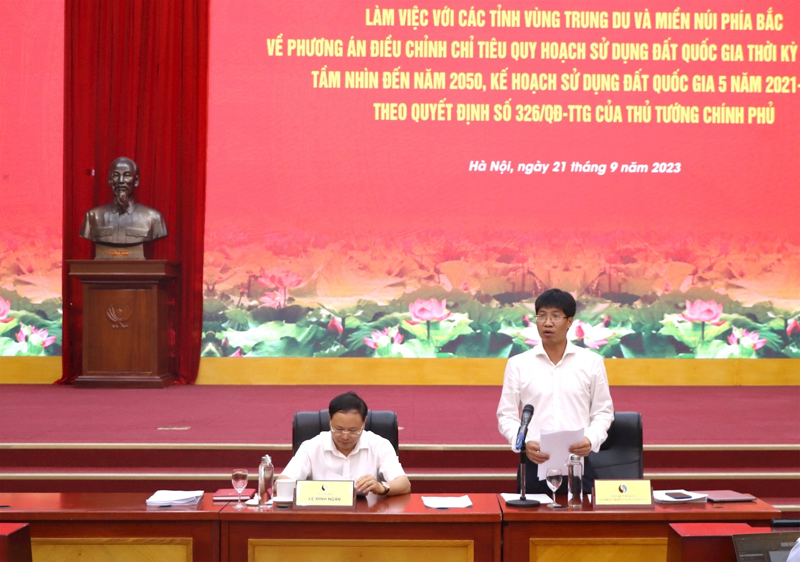 Bộ TN&MT làm việc với các tỉnh khu vực Trung du và Miền núi phía Bắc về điều chỉnh chỉ tiêu quy hoạch sử dụng đất