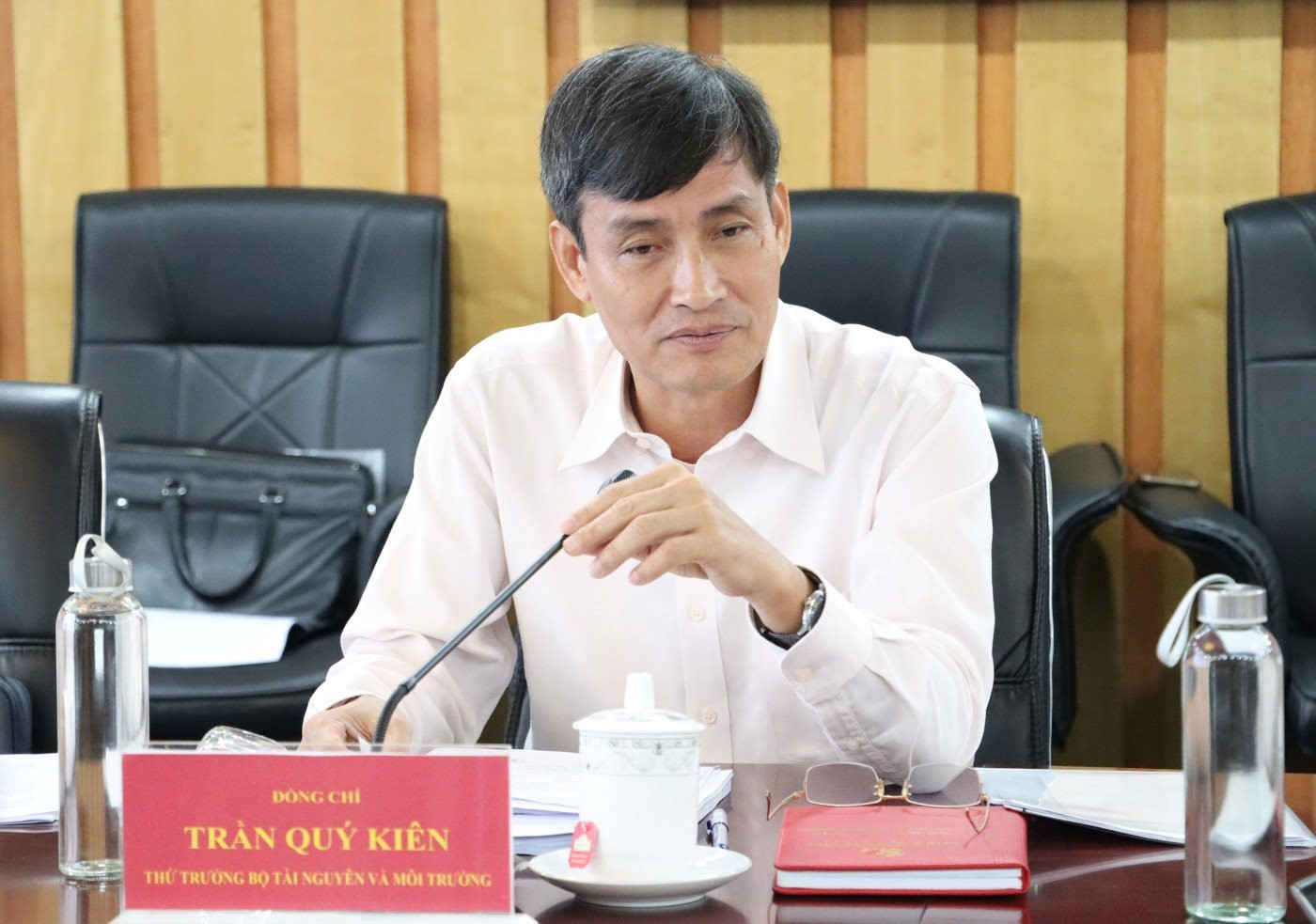 Bộ TN&MT làm việc với UBND tỉnh Bình Thuận về khu vực dự trữ khoáng sản quốc gia