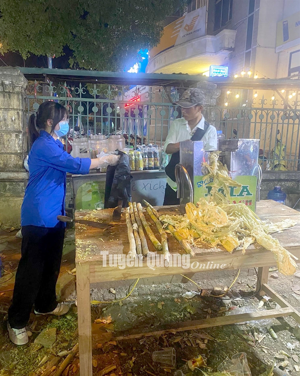 Thành đoàn Tuyên Quang ra quân bảo vệ môi trường