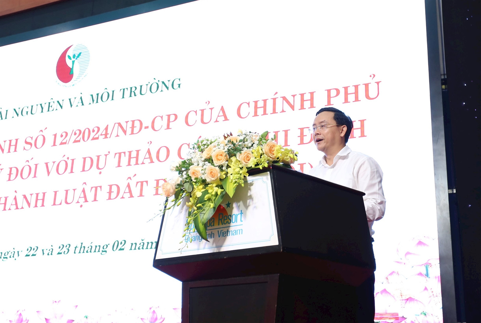 Bộ Tài nguyên và Môi trường lấy ý kiến đối với dự thảo các Nghị định hướng dẫn thi hành Luật Đất đai
