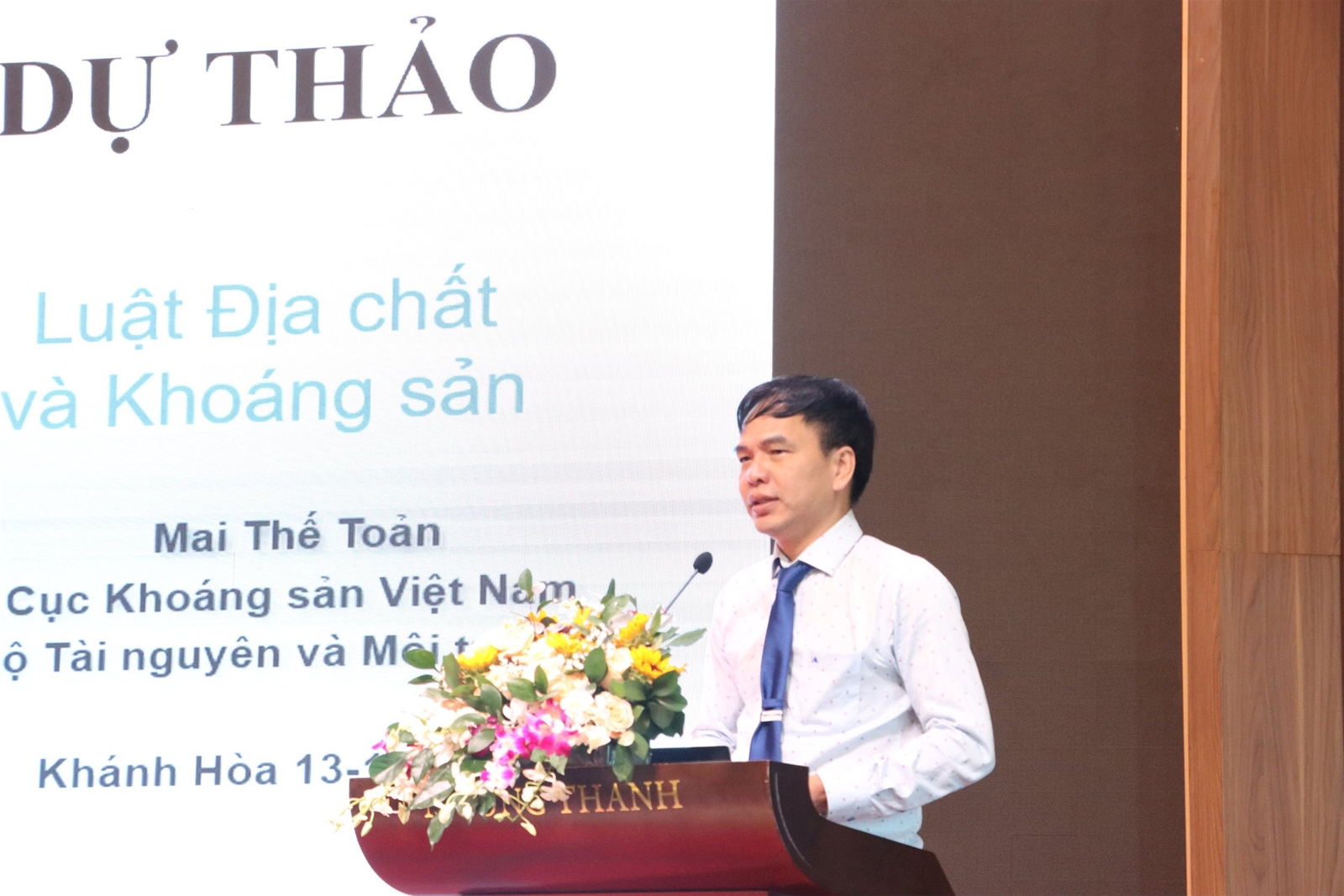 Thứ trưởng Bộ TN&MT Trần Quý Kiên chủ trì Hội thảo lần 3 lấy ý kiến góp ý Dự thảo Luật Địa chất và Khoáng sản