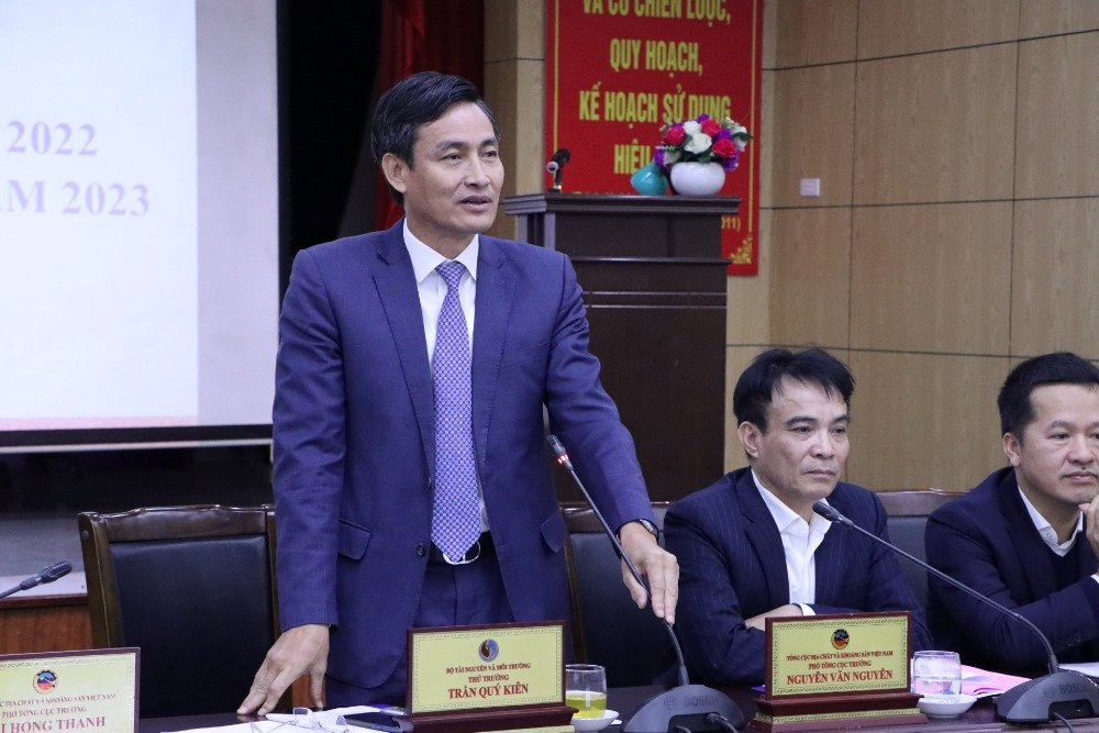 Tổng cục Địa chất và Khoáng sản Việt Nam hoàn thành tốt các nhiệm vụ được giao