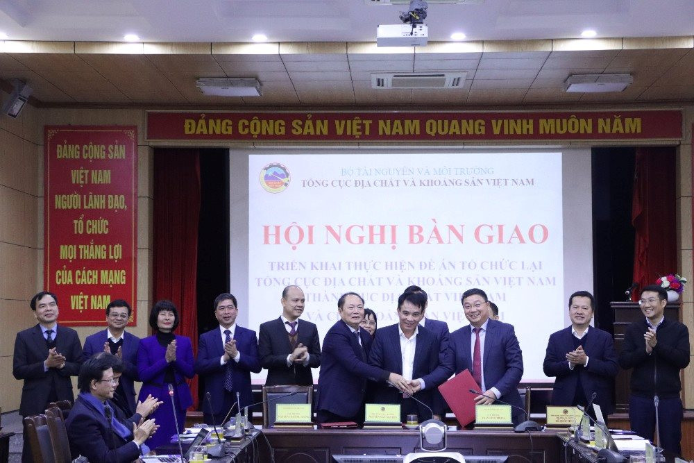 Tổng cục Địa chất và Khoáng sản Việt Nam hoàn thành tốt các nhiệm vụ được giao