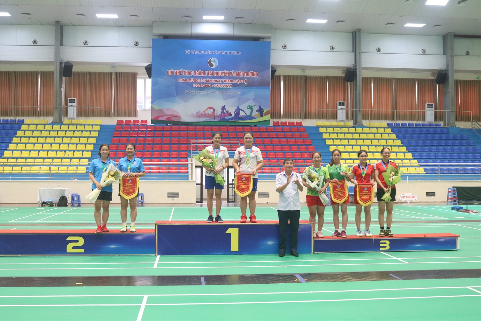 Bế mạc Giải thể thao chào mừng 20 năm Ngày thành lập Bộ TN&MT