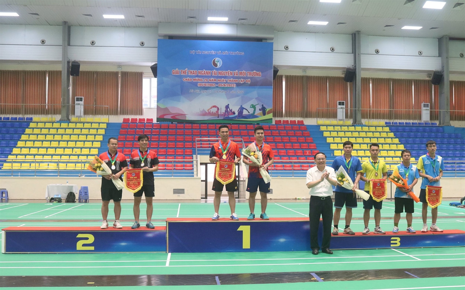 Bế mạc Giải thể thao chào mừng 20 năm Ngày thành lập Bộ TN&MT