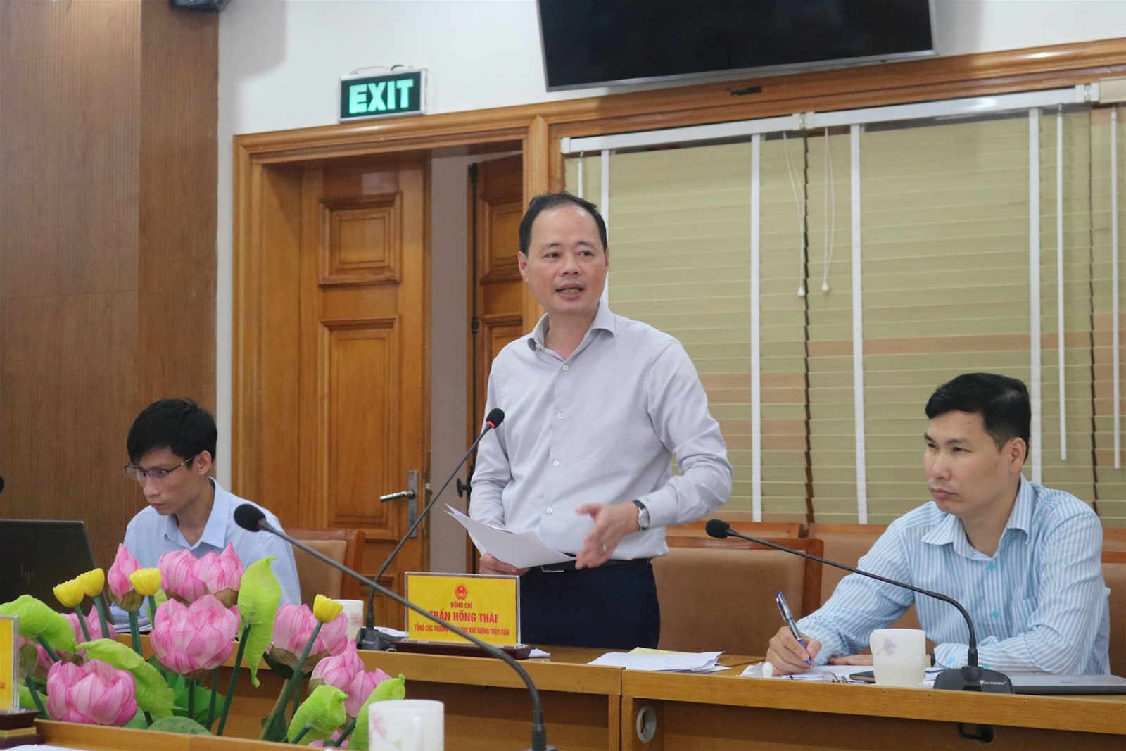 Đoàn công tác Ban Chỉ đạo quốc gia về phòng chống thiên tai làm việc với UBND tỉnh Lào Cai