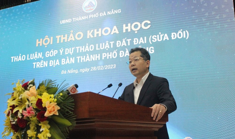 Đà Nẵng: Khai mạc Hội thảo khoa học thảo luận, lấy ý kiến dự thảo Luật Đất đai (sửa đổi)