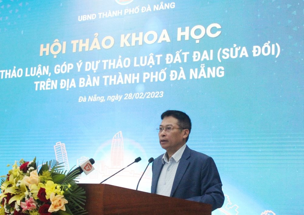 Đà Nẵng: Khai mạc Hội thảo khoa học thảo luận, lấy ý kiến dự thảo Luật Đất đai (sửa đổi)