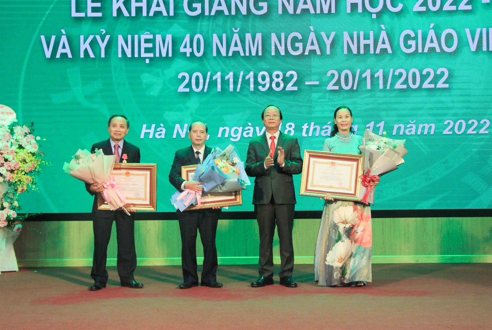 Đại học Tài nguyên và Môi trường Hà Nội khai giảng chào mừng năm học mới 2022 - 2023