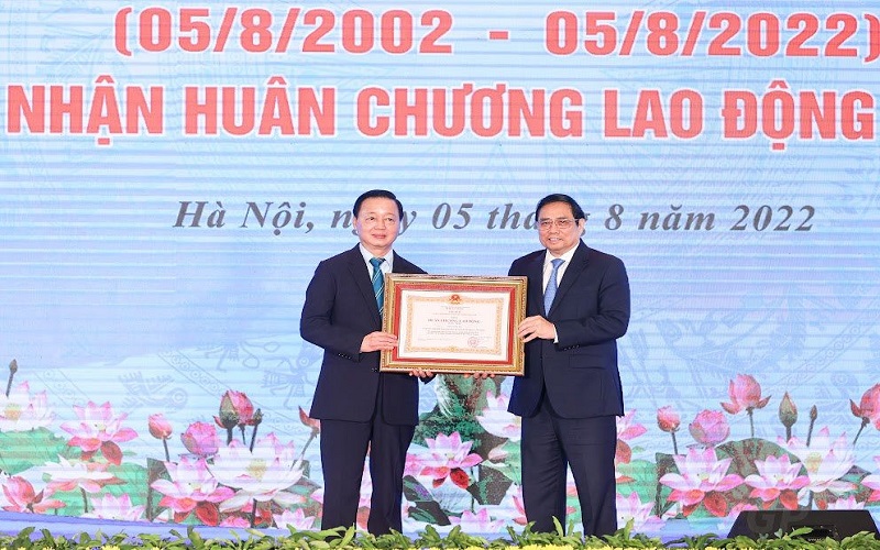 Bộ Tài nguyên và Môi trường Kỷ niệm 20 năm thành lập và đón nhận Huân chương Lao động Hạng Nhất