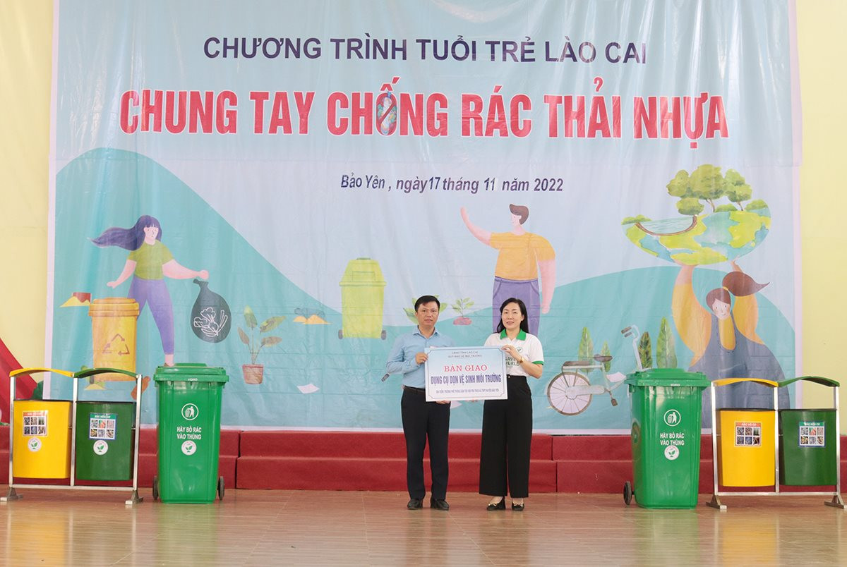Lào Cai: Tuổi trẻ Bảo Yên chung tay phòng chống rác thải nhựa