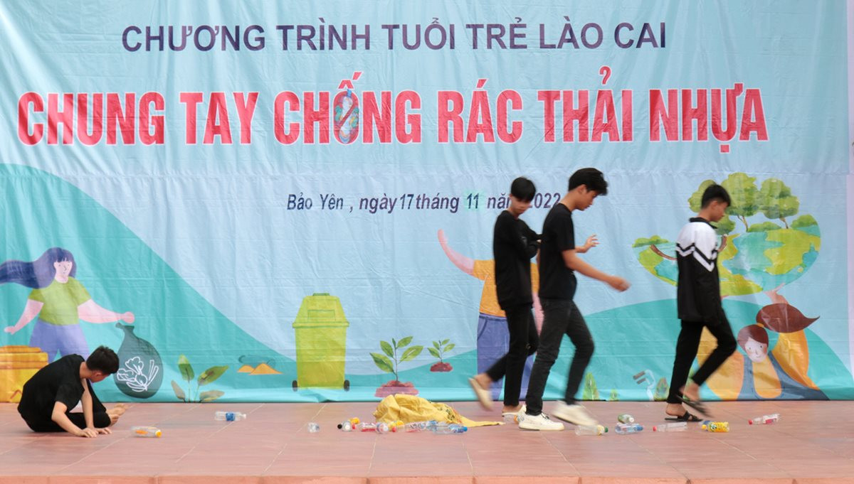 Lào Cai: Tuổi trẻ Bảo Yên chung tay phòng chống rác thải nhựa