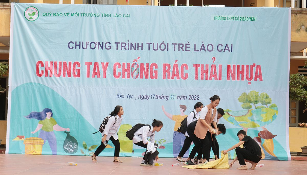 Lào Cai: Tuổi trẻ Bảo Yên chung tay phòng chống rác thải nhựa