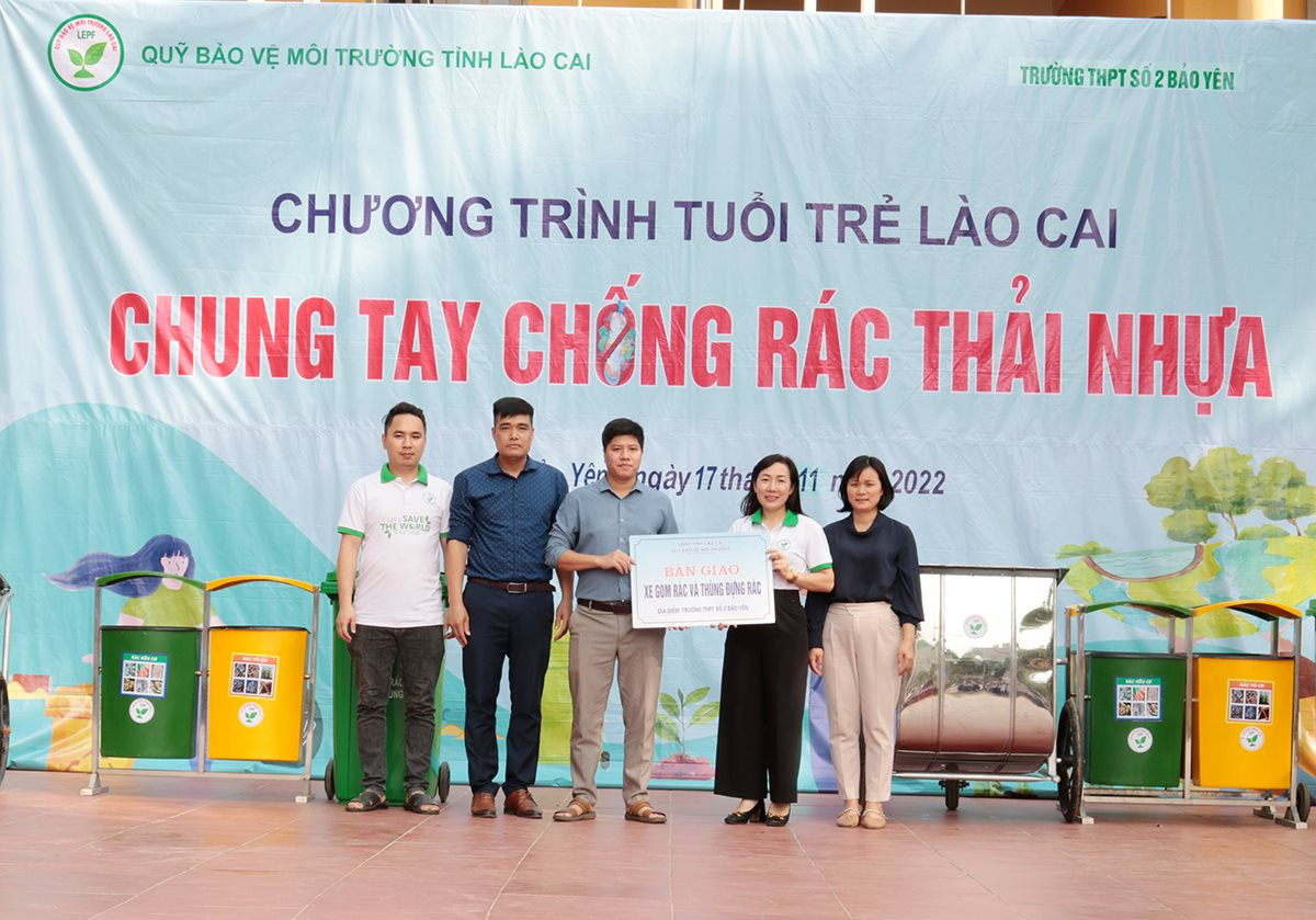 Lào Cai: Tuổi trẻ Bảo Yên chung tay phòng chống rác thải nhựa