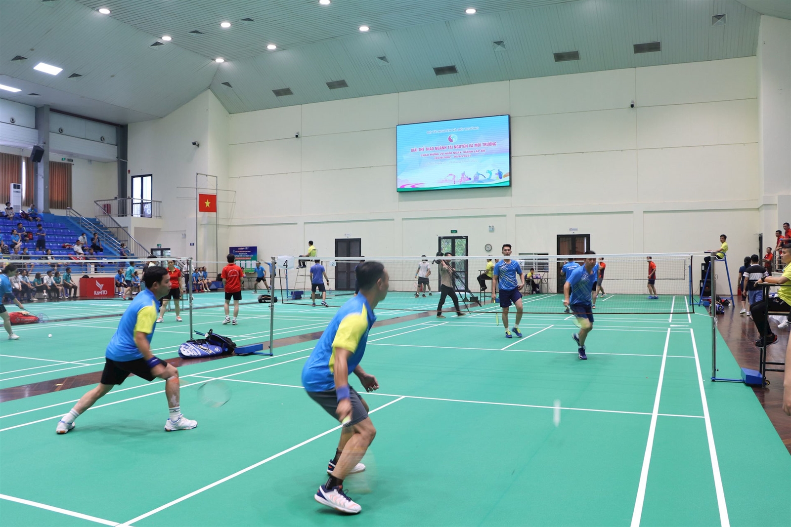 Khai mạc Giải thể thao chào mừng 20 năm Ngày thành lập Bộ TN&MT