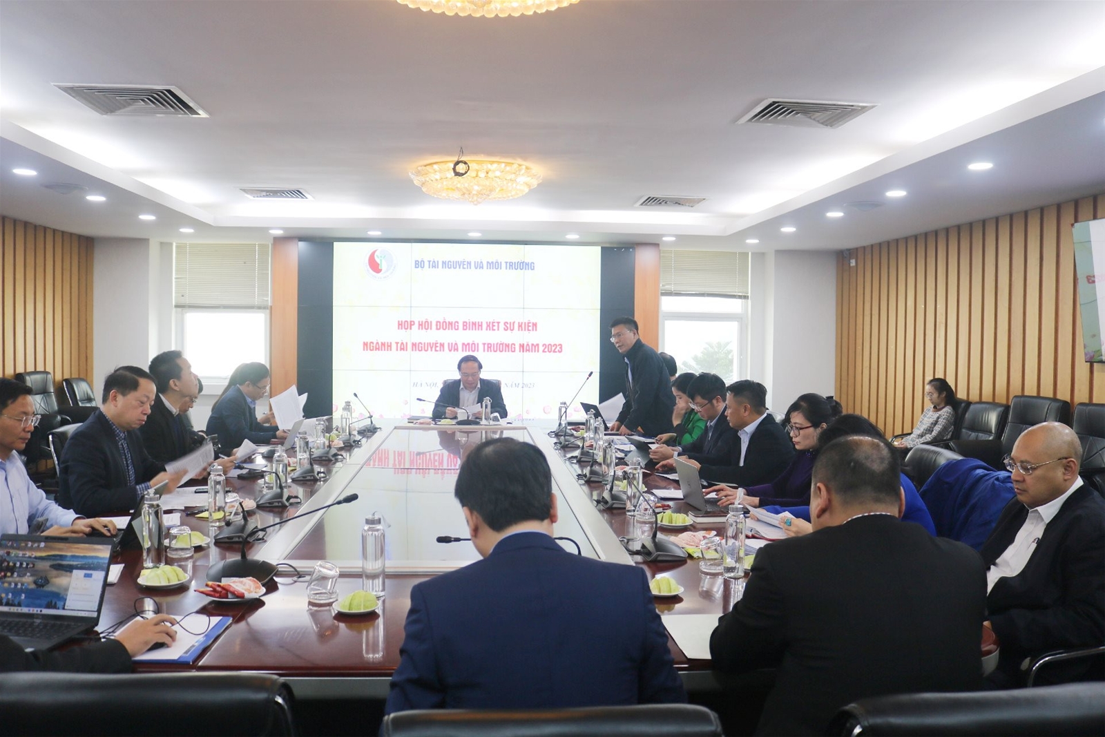 Họp Hội đồng bình xét sự kiện nổi bật ngành TN&MT năm 2023