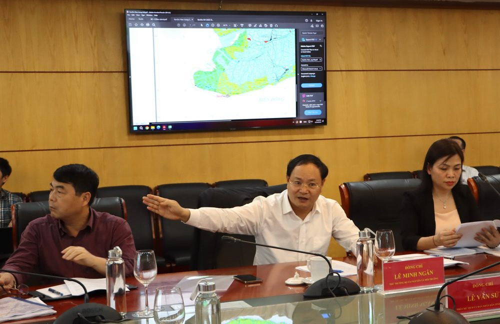 Bộ TN&MT gỡ vướng về quản lý đất đai trên địa bàn tỉnh Cà Mau