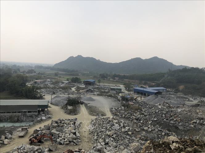 Một doanh nghiệp khai thác khoáng sản sai quy định bị xử phạt 275 triệu đồng