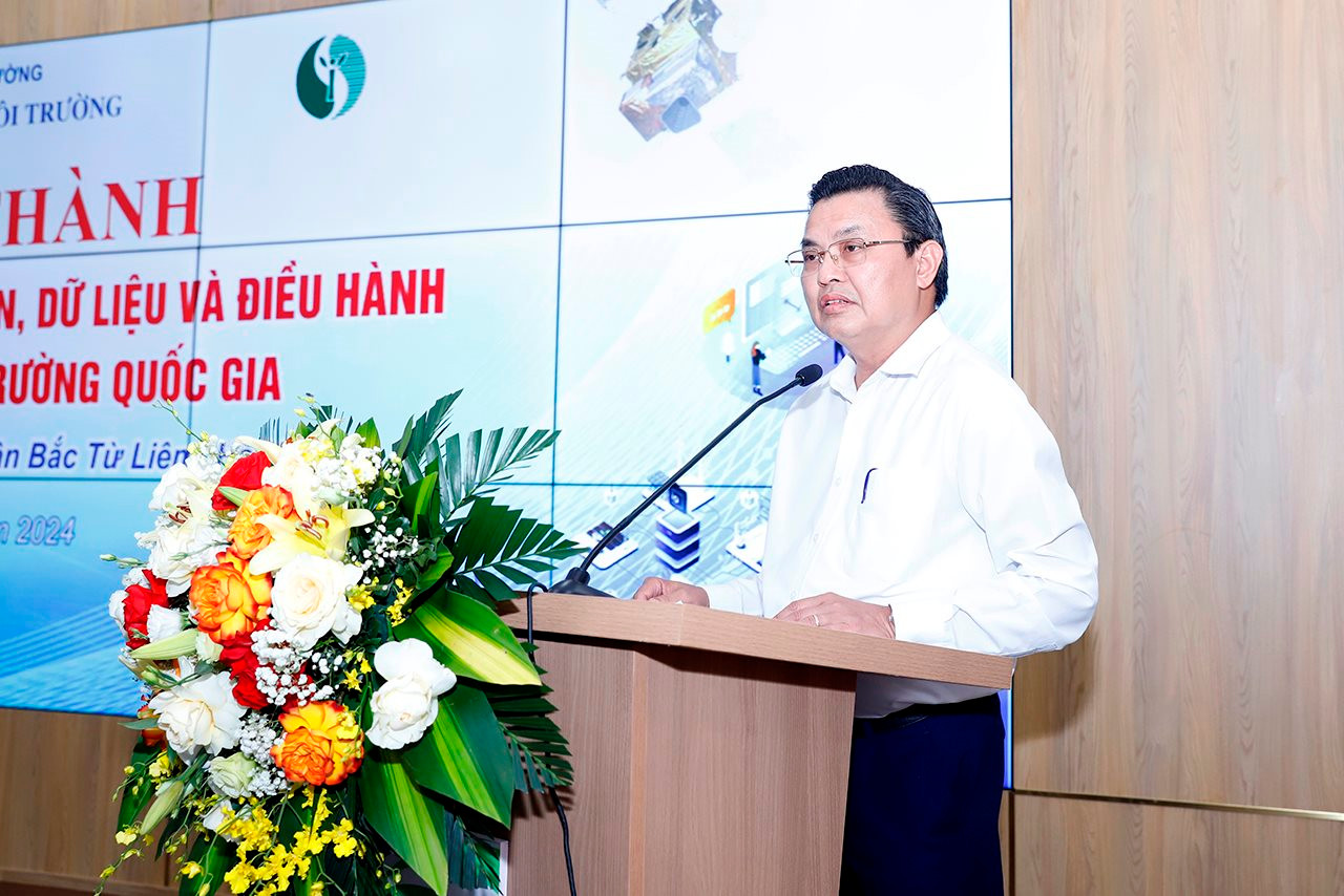 Khánh thành Trung tâm tích hợp, xử lý dữ liệu và điều hành mạng lưới quan trắc môi trường Quốc gia