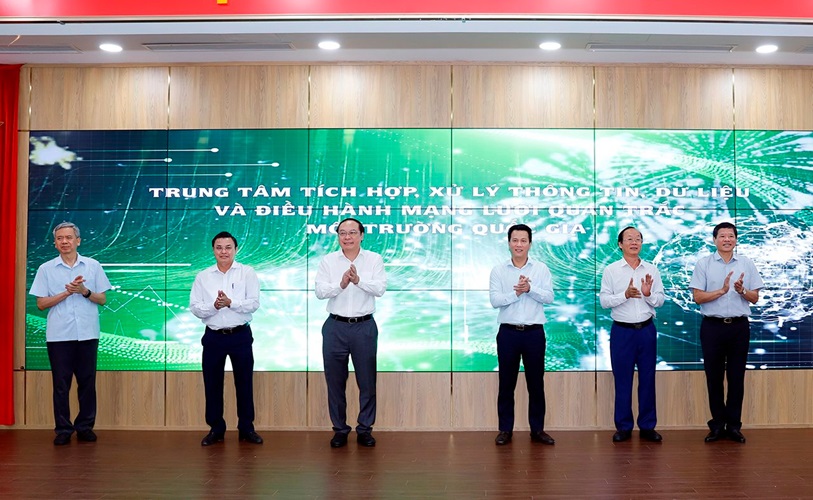 Khánh thành Trung tâm tích hợp, xử lý dữ liệu và điều hành mạng lưới quan trắc môi trường Quốc gia