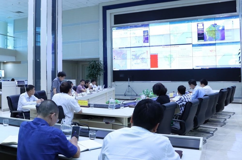 Tổng cục Khí tượng thủy văn theo sát diễn biến mưa lũ tại Bắc Bộ