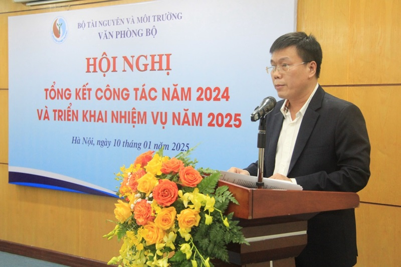 Văn phòng Bộ TN&MT triển khai nhiệm vụ năm 2025