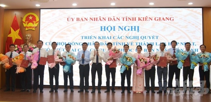 Ông Lê Hữu Toàn được bổ nhiệm làm Giám đốc Sở Nông nghiệp và Môi trường Kiên Giang