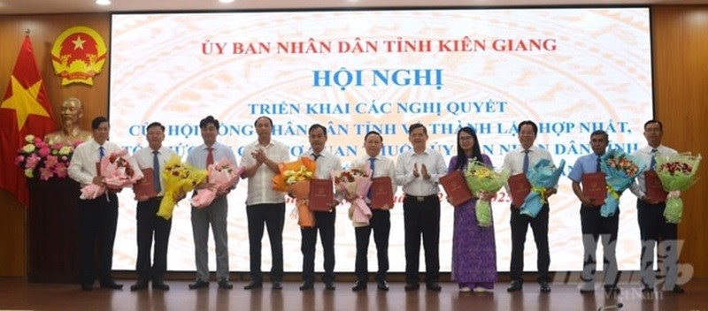 Ông Lê Hữu Toàn được bổ nhiệm làm Giám đốc Sở Nông nghiệp và Môi trường Kiên Giang