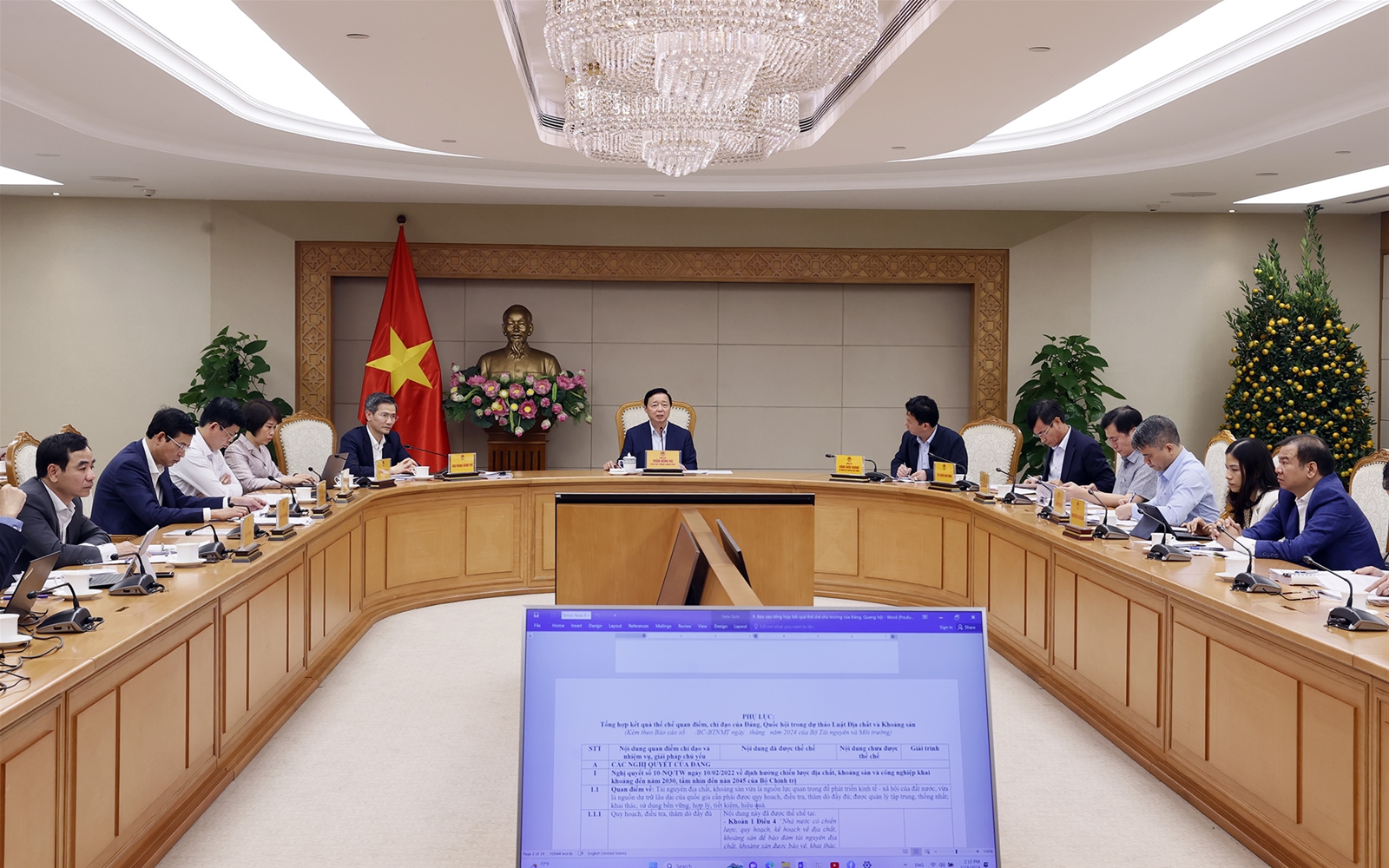 Thống nhất đầu mối quản lý trong lĩnh vực địa chất, khoáng sản