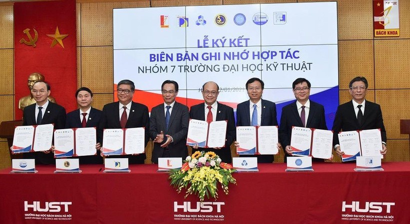 7 trường đại học kỹ thuật ký kết hợp tác khoa học công nghệ