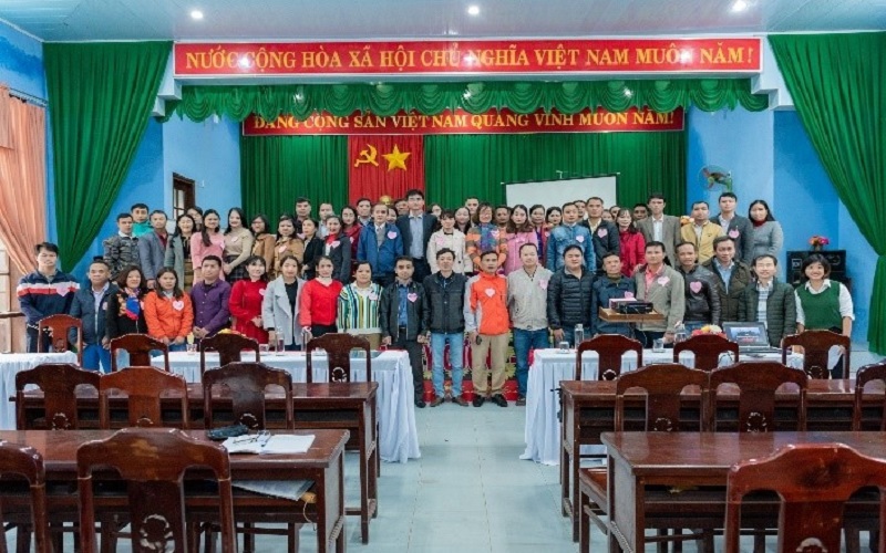 Trường học Xanh - Sạch - Sáng - 4 mùa hoa ở huyện A Lưới- Thừa Thiên Huế
