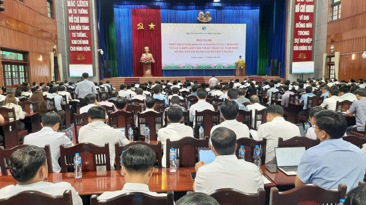 Lấy ý kiến góp ý đối với dự thảo các Nghị định hướng dẫn thi hành Luật Đất đai 2024