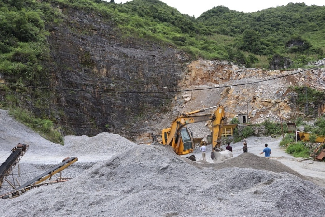 Lai Châu kiên quyết xử lý tình trạng khai thác khoáng sản trái phép
