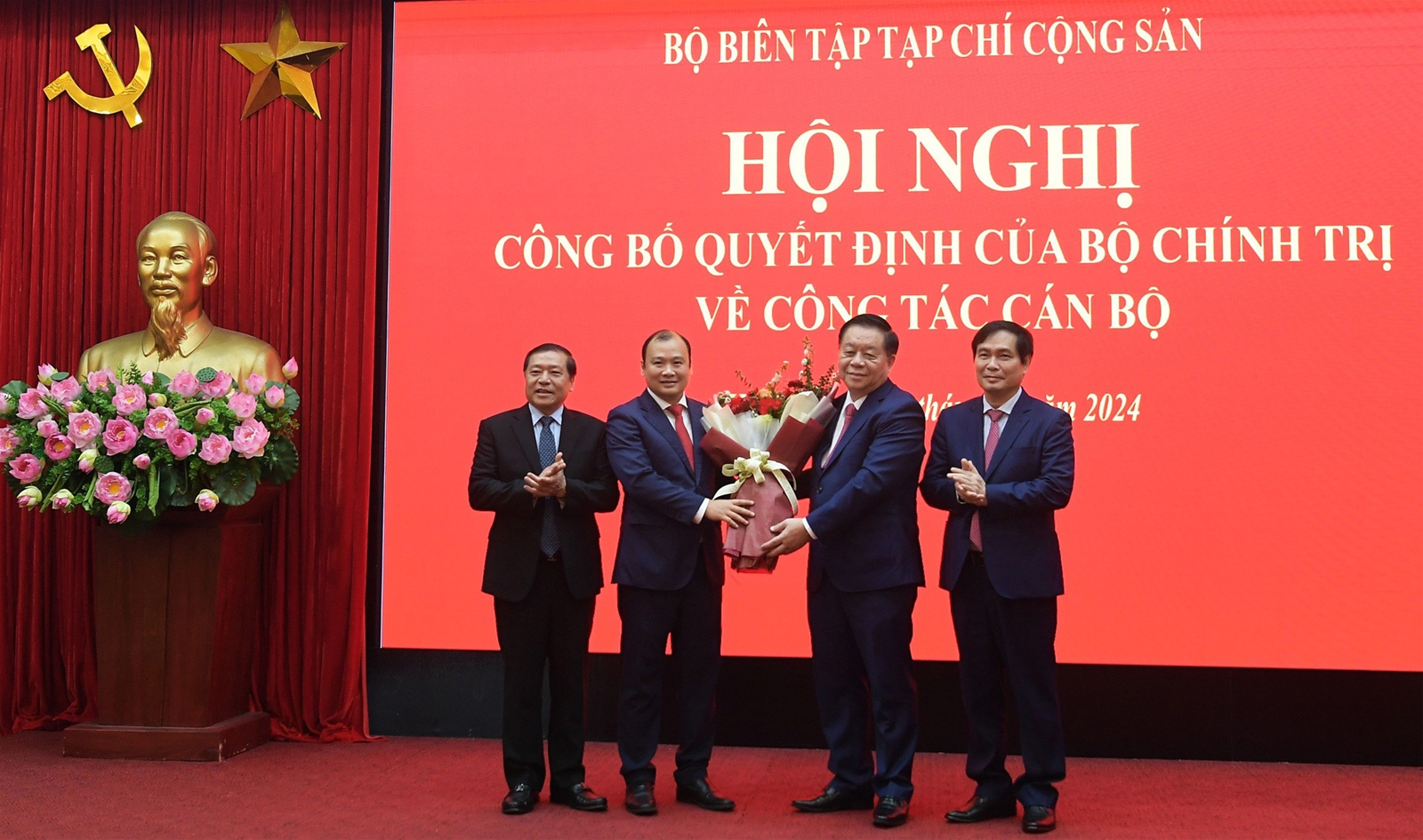 Phó trưởng Ban Tuyên giáo T.Ư Lê Hải Bình làm Tổng Biên tập Tạp chí Cộng sản