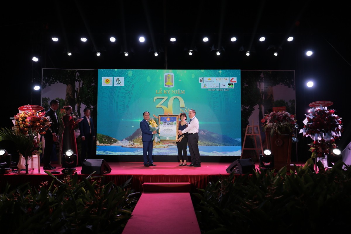 Vườn Quốc gia Côn Đảo nhận giấy chứng nhận Vườn Di sản ASEAN