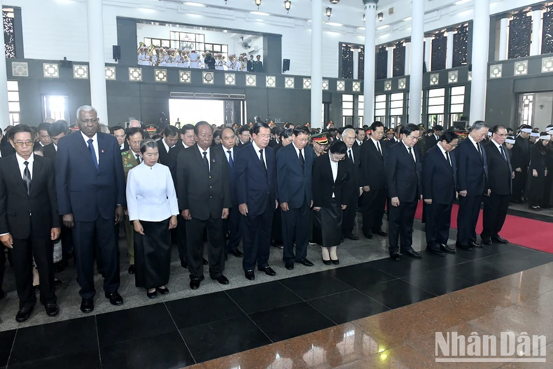 Cử hành trọng thể lễ truy điệu và an táng Tổng Bí thư Nguyễn Phú Trọng